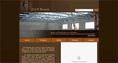 Desktop Screenshot of handhbrown.com